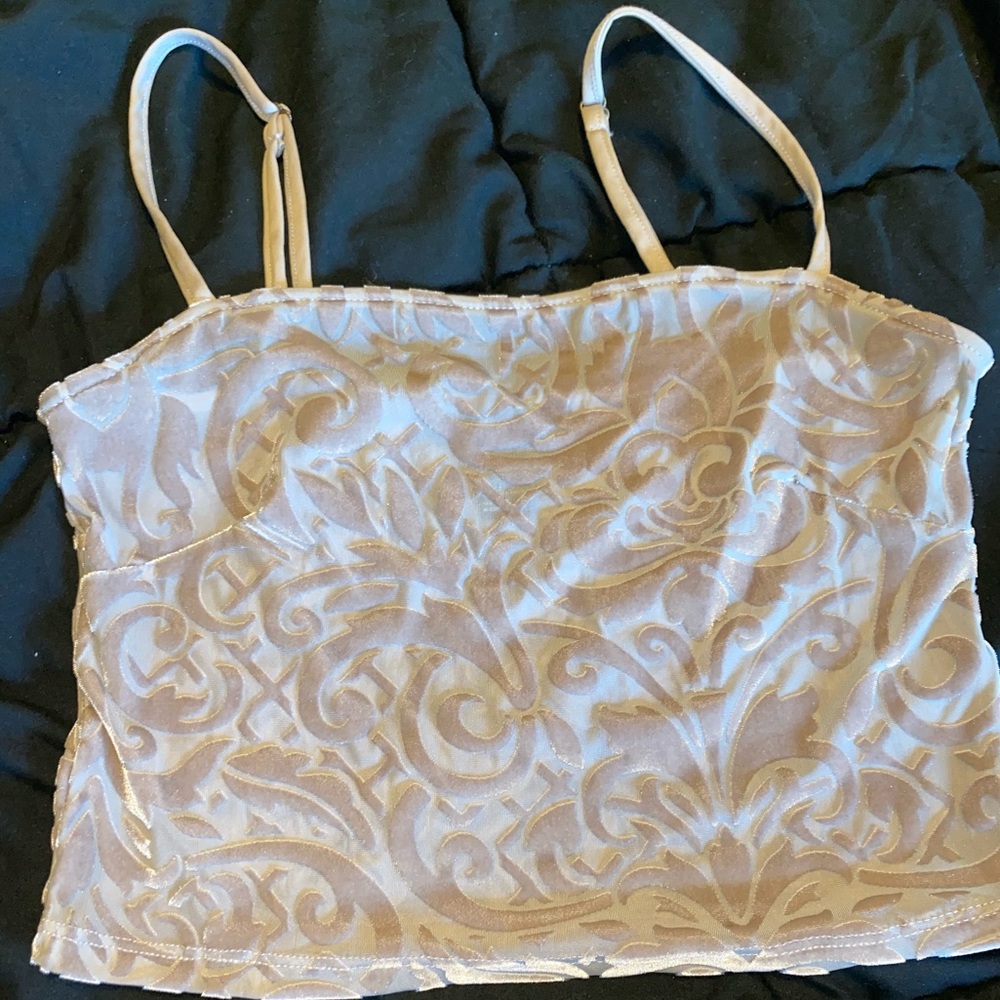 Forever 21- Suede cami crop top, worn once